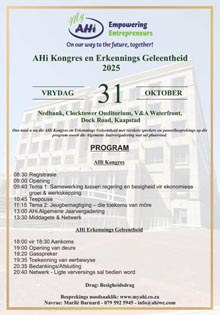 AHi Kongres en Erkenningsgeleentheid